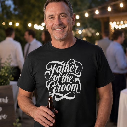 Trouwfeest van de Vader van de Bruidegom T-shirt