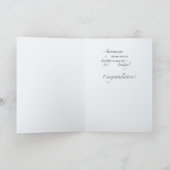 Trouwfeest Verjaardag Neef Congratulations Lichtbl Kaart (Binnen)