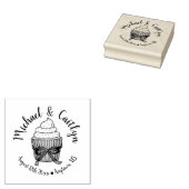 Trouwfeest Verlovingsfeest Bruidsjurk Bruiloft Rubberstempel (Gestempeld)