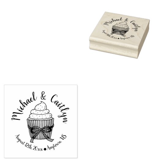 Trouwfeest Verlovingsfeest Bruidsmeisjes Bruiloft Rubberstempel (Gestempeld)