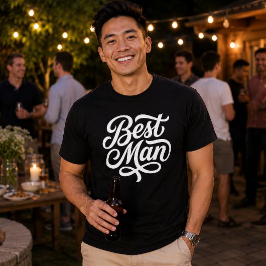 Trouwfeest voor de getuige van de bruidegom t-shirt