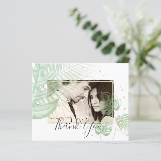 Trouwfeest voor natuurminnaars Bloemrijke groene b (Staand voorkant)