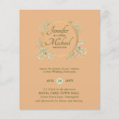 Trouwfeest voor natuurminnaars met bloemrijke groe (Voorkant)