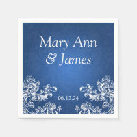 Trouwfeest  wervelingen 2 saffier blauw