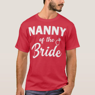 Trouwfeestcoördinator bruid t-shirt