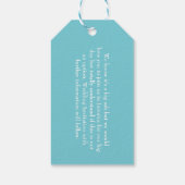 Trouwfeesten in het buitenland Jamaica Bewaar de d Cadeaulabel (Achterkant)