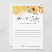 Trouwfeestkaart met advies en wensen kaart (Voorkant)