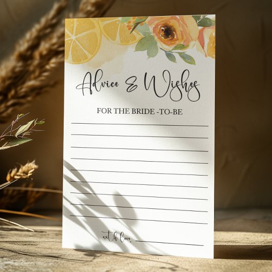 Trouwfeestkaart met advies en wensen kaart