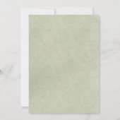 Trouwfeestmenu sjabloon Vers van de markt Kaart (Achterkant)