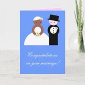 Trouwfelicitaties Kaart (Voorkant)