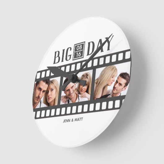 Trouwfilm Voeg 3 foto's toe Ronde Klok (Hoek)