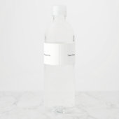 Trouwfles Etiket 011 (Achterkant)