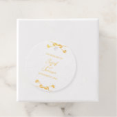 Trouwfolie Favor Tag (Met doos)