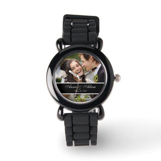 Trouwfoto Aandenken Horloge (Voorkant)