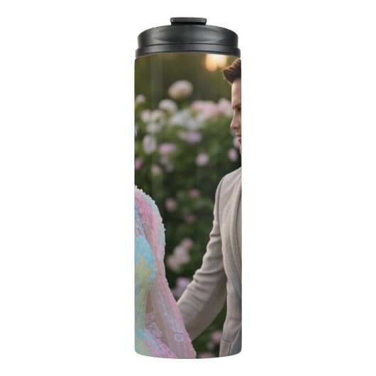 Trouwfoto Aanpassen Thermosbeker (Voorkant)