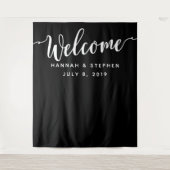 Trouwfoto booth achtergrond banner wandkleed (Voorkant)