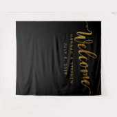 Trouwfoto booth achtergrondbanner wandkleed (Voorkant (horizontaal))
