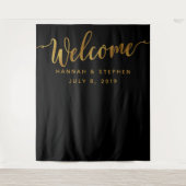 Trouwfoto booth achtergrondbanner wandkleed (Voorkant)