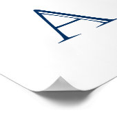 Trouwfoto booth bord, nautische stijl poster (Hoek)