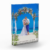 Trouwfoto Bruid Bruidegom Photo Block Fotoblokken (Links)