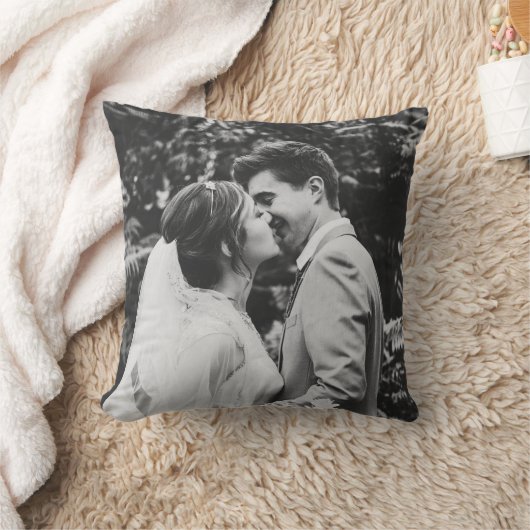 Trouwfoto Bruidspaar Kussen (Deken)