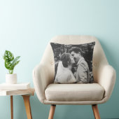 Trouwfoto Bruidspaar Kussen (Stoel)