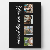 Trouwfoto Collage Jubileum Fotoplaat (voorkant)