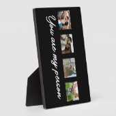 Trouwfoto Collage Jubileum Fotoplaat (Zijkant)