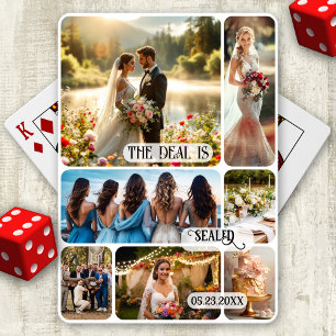 Trouwfoto Collage Keepsake speelkaarten