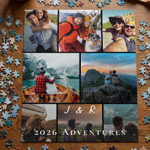 Trouwfoto Collage Reis Herinneringen Legpuzzel
