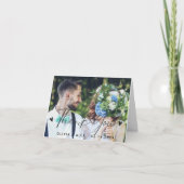 Trouwfoto Dank Je Bedankkaart (Voorkant)