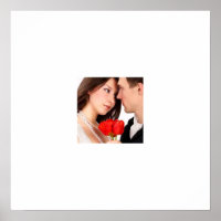 Trouwfoto gasten ondertekenen grenzen Poster