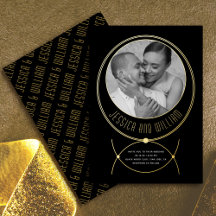 Trouwfoto geïnspireerd door sieraden met gouden fr