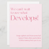 Trouwfoto Guestbook Sign Programmakaart (Voorkant / Achterkant)