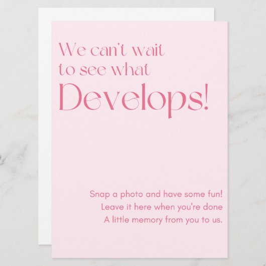 Trouwfoto Guestbook Sign Programmakaart (Voorkant / Achterkant)