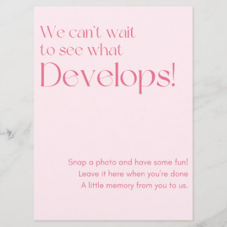 Trouwfoto Guestbook Sign Programmakaart