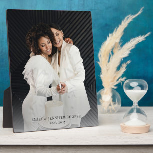 Trouwfoto Huwelijk Gay Koppel Acrylic Fotoplaat