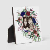 TROUWFOTO Huwelijk, Jubileum, Nieuw Huis Cadeau Fotoplaat (Voorkant)