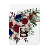 TROUWFOTO Huwelijk, Jubileum, Nieuw Huis Cadeau Magneet (Verticaal)