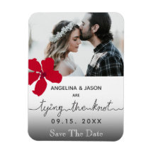 Trouwfoto Huwelijksaankondiging Save The Date