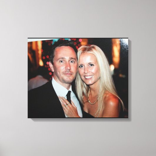 Trouwfoto Ingepakt Canvas Afdruk (Voorkant)