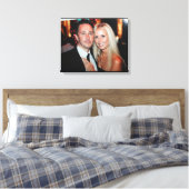 Trouwfoto Ingepakt Canvas Afdruk (Insitu (Slaapkamer))