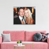Trouwfoto Ingepakt Canvas Afdruk (Insitu (Woonkamer))