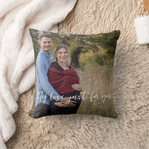 Trouwfoto Lieflijke Worp Kussen