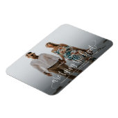 Trouwfoto Magnet Save The Date Magneet (Linkerzijde)