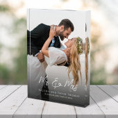 Trouwfoto Mijnheer en Mevrouw Persoonlijk Geschenk Fotoblokken