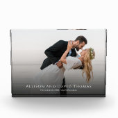 Trouwfoto Minimalistisch Koppel Eenvoudige Foto (Voorkant)