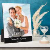 Trouwfoto Naam Fotoplaat (Zijkant)