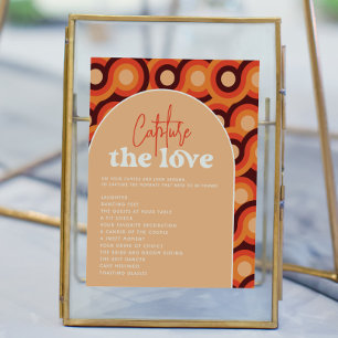 Trouwfoto Onderschrift 'Capture The Love' Poster