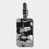 Trouwfoto-opties Bagagelabel (Voorkant verticaal)